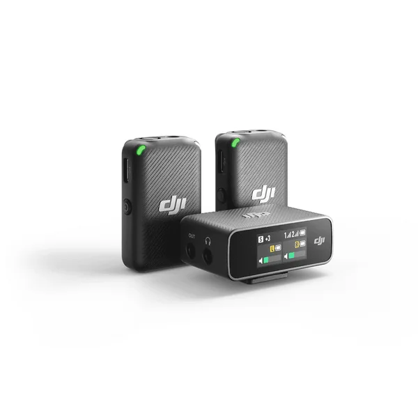 DJI Mic – Micro Cravate Sans Fil Double Canal avec Boîtier de Charge