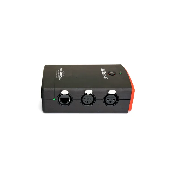 DMXCAT-E City Theatrical – Testeur DMX et Contrôleur Ethernet pour Éclairage Professionnel