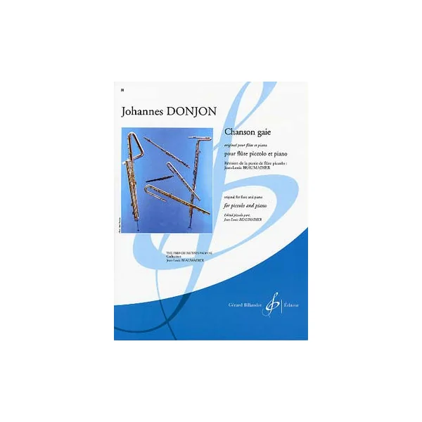 Donjon J. Chanson Gaie Flute Piccolo