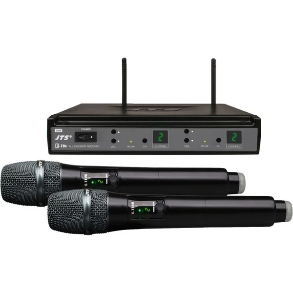 E-7HHSETD/5 Double Microphone UHF sans fil JTS