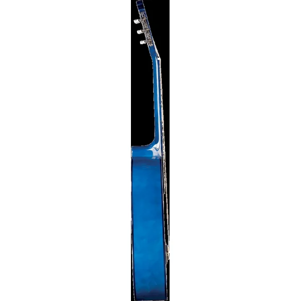 Eko CS-10 Blue Burst 4/4 avec Housse - Guitare Classique + étui