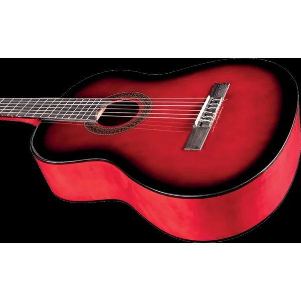 Eko CS-10 Red Burst 44 - Guitare Classique + étui