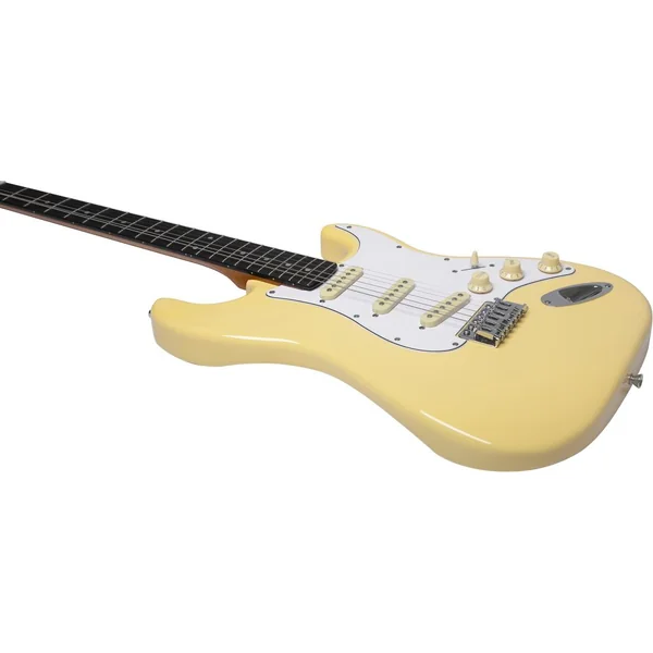 Eko ST300 Cream Guitare Électrique Style Stratocaster