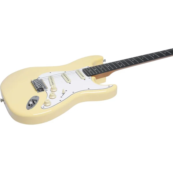 Eko ST300 Cream Guitare Électrique Style Stratocaster