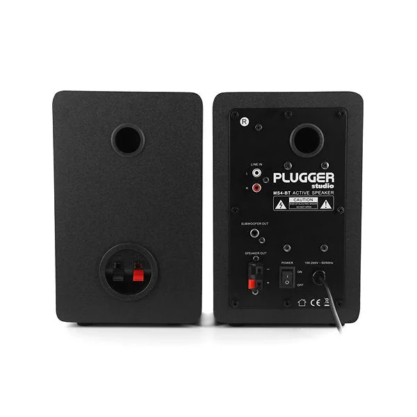 Enceintes de Monitoring Bluetooth Plugger Studio MS4-BT