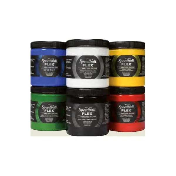 Encre sérigraphie Flex - Set de 6 x 118 ml