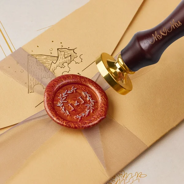 Ensemble de têtes de cachet de cire