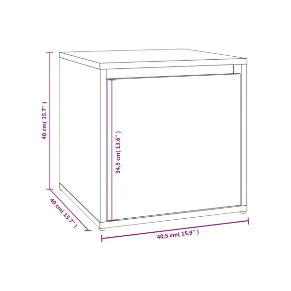 Ensemble Meuble d'Entrée Chêne Gris Miroir + Porte Manteau + Banc + Petit Meuble Rangement