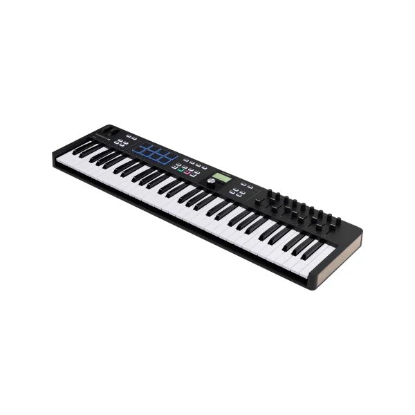 ESSENTIAL3-61-BK ARTURIA - Keylab Essential 3 61 touches noir, MIDI USB, compatible DAW, p