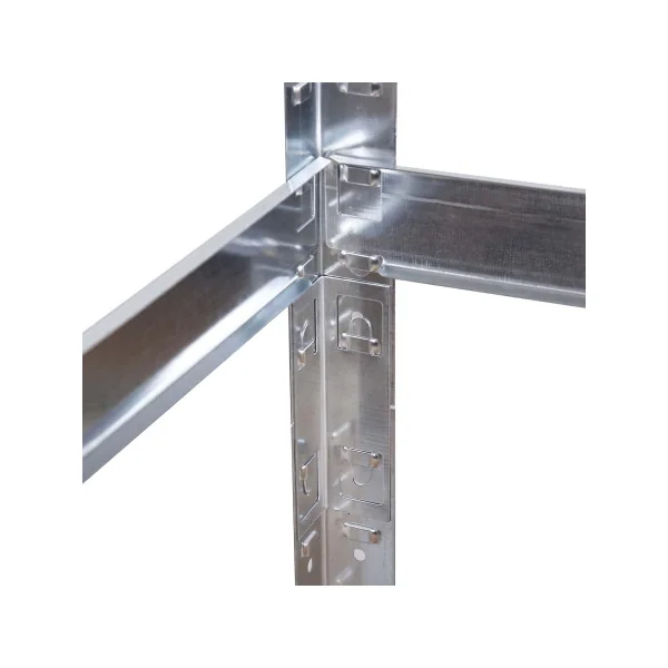 Etagères Professionnel d'angle Charge lourde 200 kg Rayonnage métallique Etagère métallique industrielle