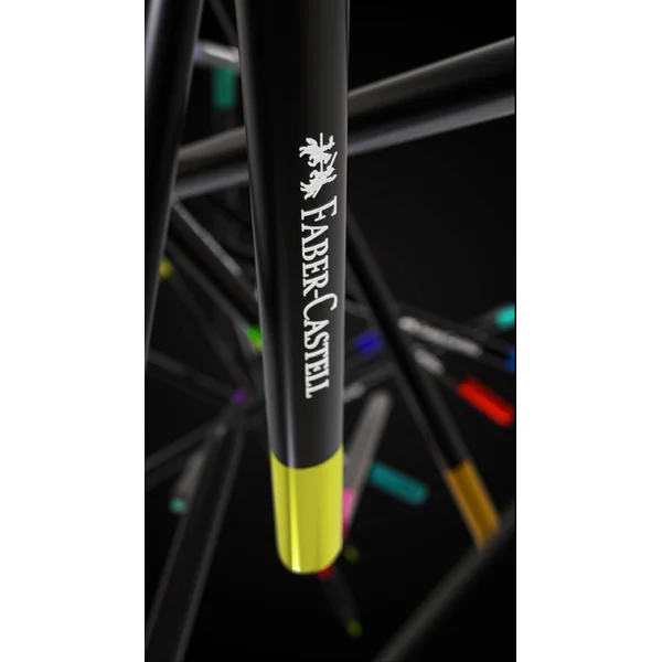 Etui de 24 crayons de couleurs Black Edition