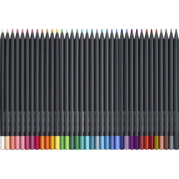 Etui de 36 crayons de couleurs Black Edition