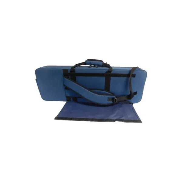 Etui violon 4/4 Bleu Pétrole int Noir