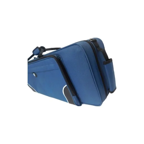 Etui violon 4/4 Bleu Pétrole int Noir