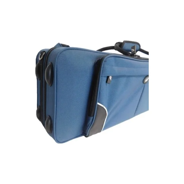 Etui violon 4/4 Bleu Pétrole int Noir