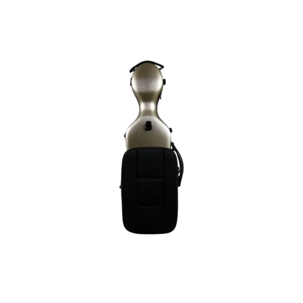 Etui violon 4/4 composite forme "petit violoncelle" Champagne