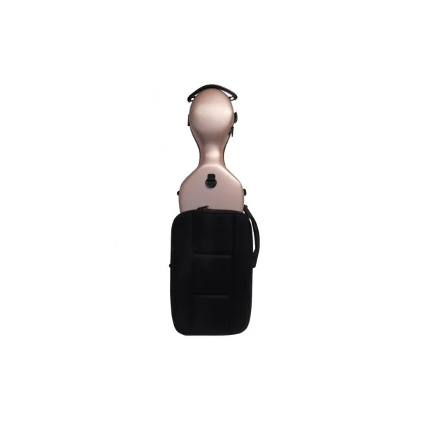 Etui violon 4/4 composite forme "petit violoncelle" Or rose