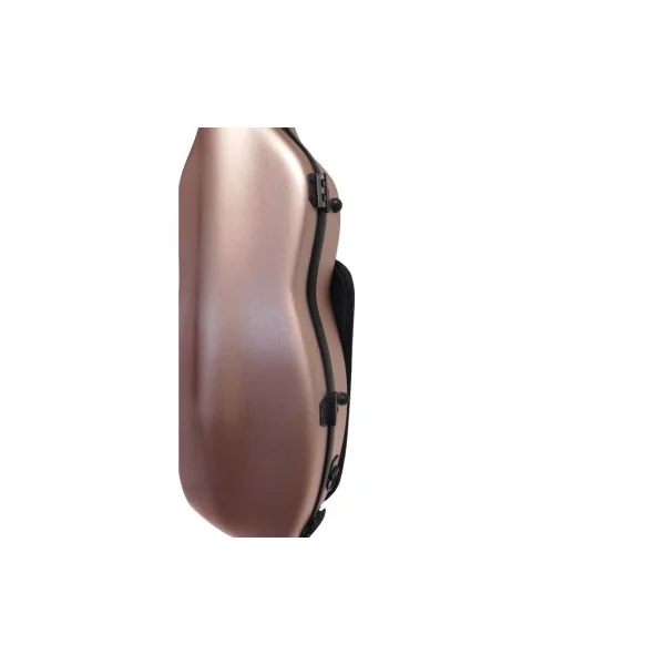 Etui violon 4/4 composite forme "petit violoncelle" Or rose