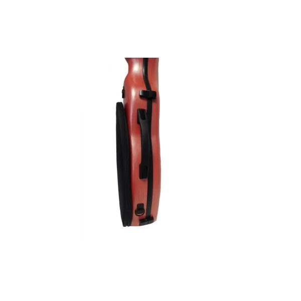 Etui violon 4/4 composite forme "petit violoncelle" Rouge