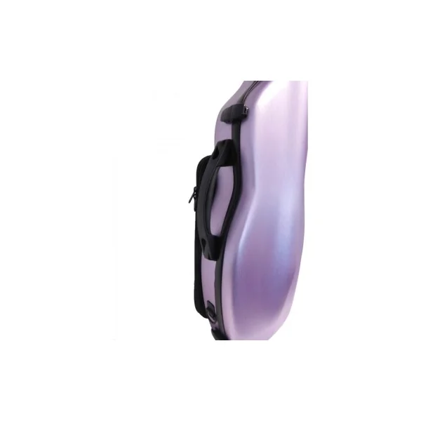 Etui violon 4/4 composite forme "petit violoncelle" Violet