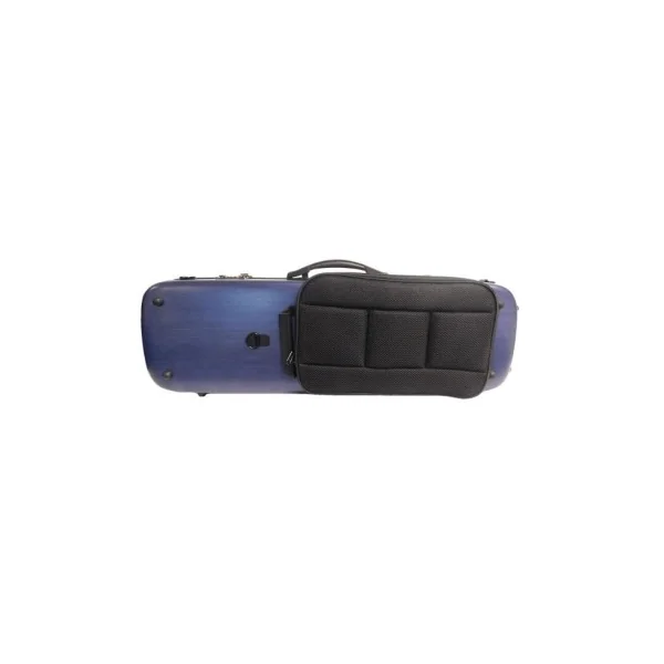 Etui violon 4/4 rectangulaire composite bleu foncé
