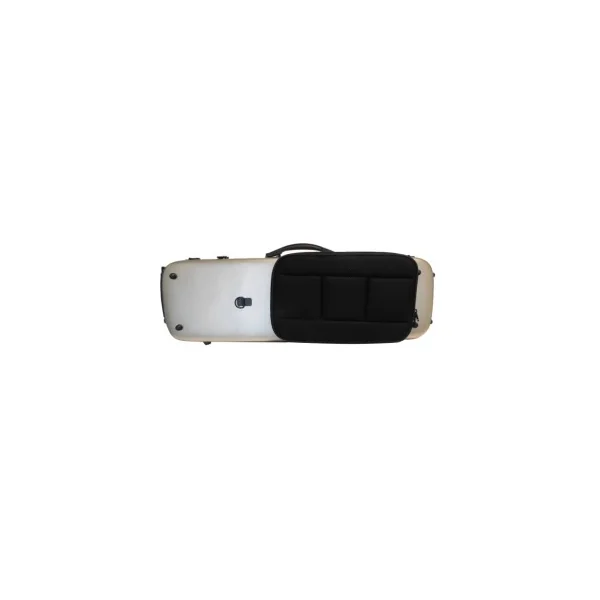 Etui violon 4/4 rectangulaire composite champagne