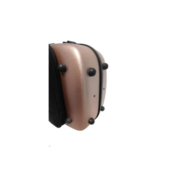 Etui violon 4/4 rectangulaire composite or rose