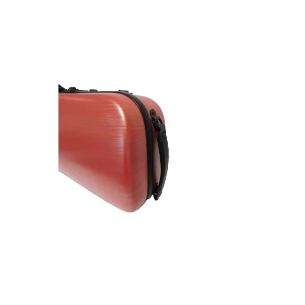 Etui violon 4/4 rectangulaire composite rouge
