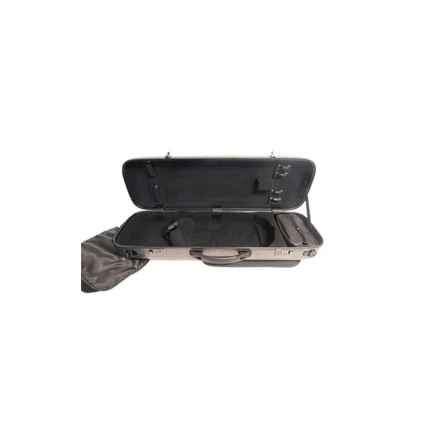Etui violon 4/4 rectangulaire composite rouge