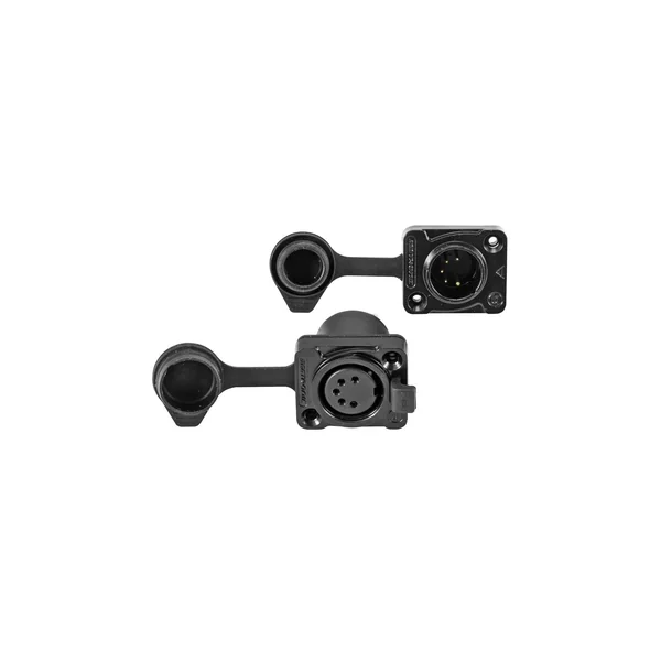 EUROLITE IP XLR set plug/socket 5-pin for LED IP PIX Strobe RGB CW+WW