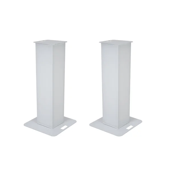 EUROLITE Set 2x Stage Stand 100cm + 2x LED B-40 Beam Effect white
