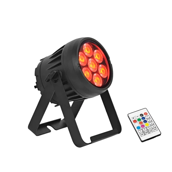 EUROLITE Set 4x AKKU IP PAR 7 QCL CRMX MK2 + Case with charging function