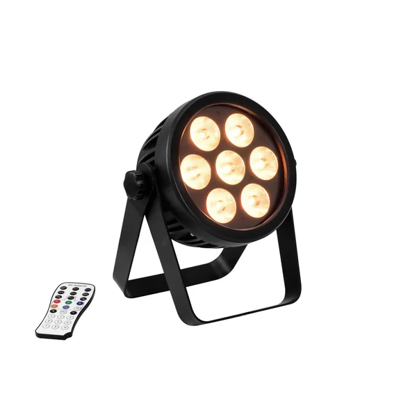 EUROLITE Set 4x LED 7C-7 Silent Slim Spot + Case