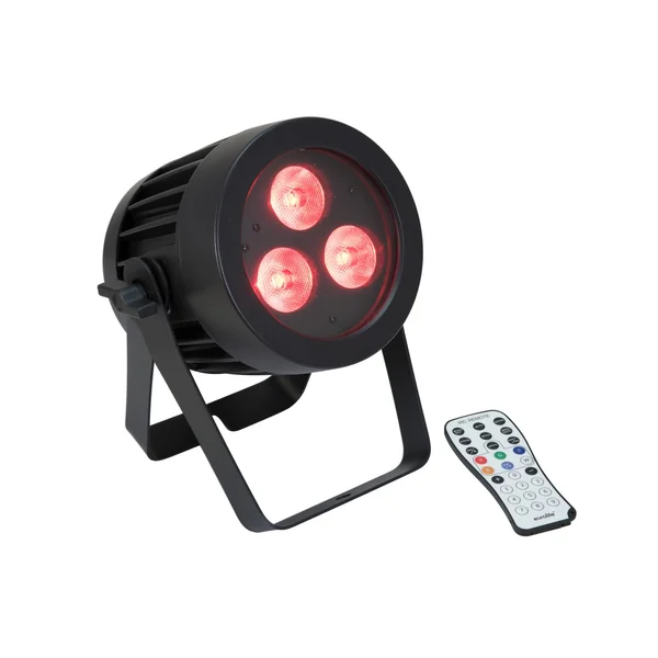EUROLITE Set 4x LED IP PAR 3x8W QCL Spot + Case