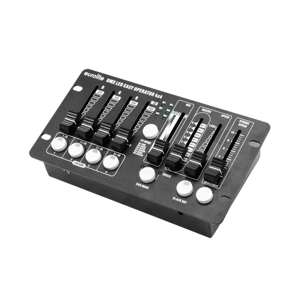 EUROLITE Set 4x LED PAR-56 QCL bk + Case + Controller