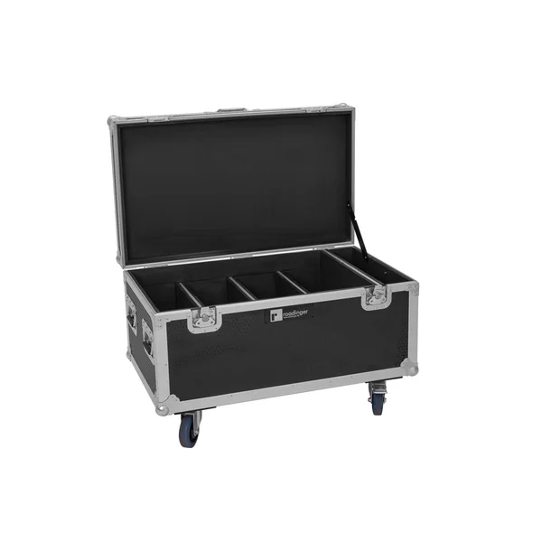 EUROLITE Set 4x Multiflood IP 8x10W RGBW Wash CRMX + Case