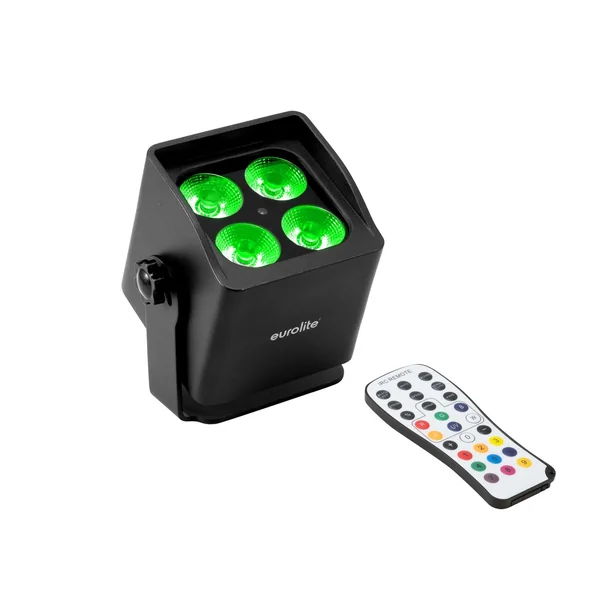 EUROLITE Set 6x AKKU Mini IP UP-4 QCL Spot MK2 + Soft Bag