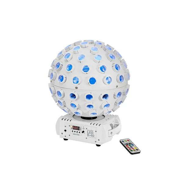 EUROLITE Set LED B-40 HCL Beam Effect MK2 wh + Case