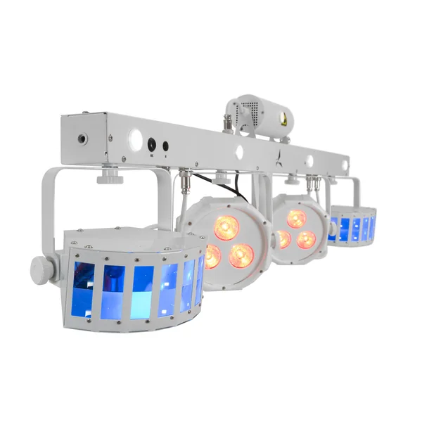 EUROLITE Set LED KLS Laser Bar FX Light Set white + BPS-3 Loudspeaker Stand white