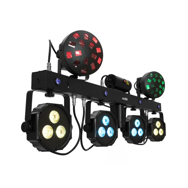 EUROLITE Set LED KLS Laser Bar Next FX Light Set + M-4 Speaker System Stand