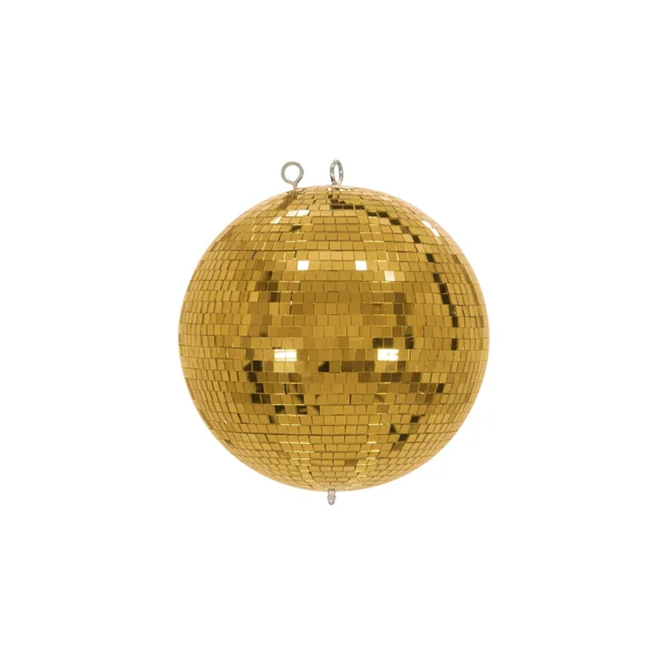 EUROLITE Set Mirror ball 30cm gold with stand and tripod cover white