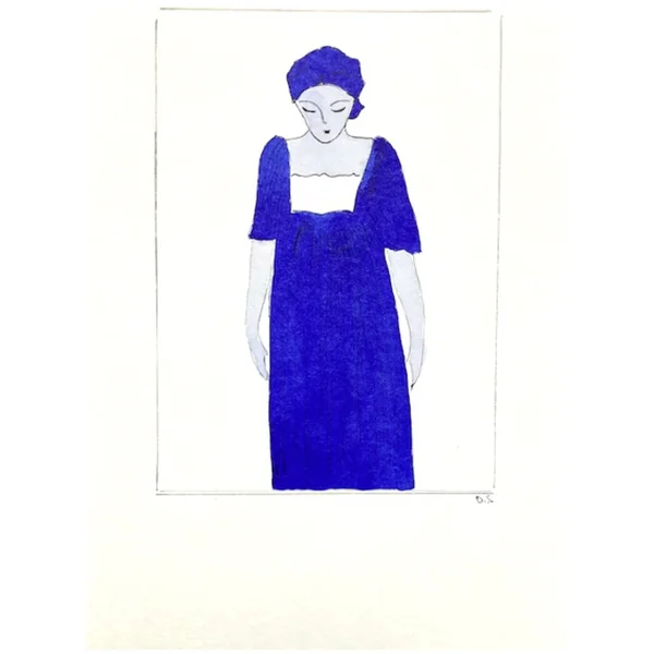 Eve en bleu – Delphine Simon