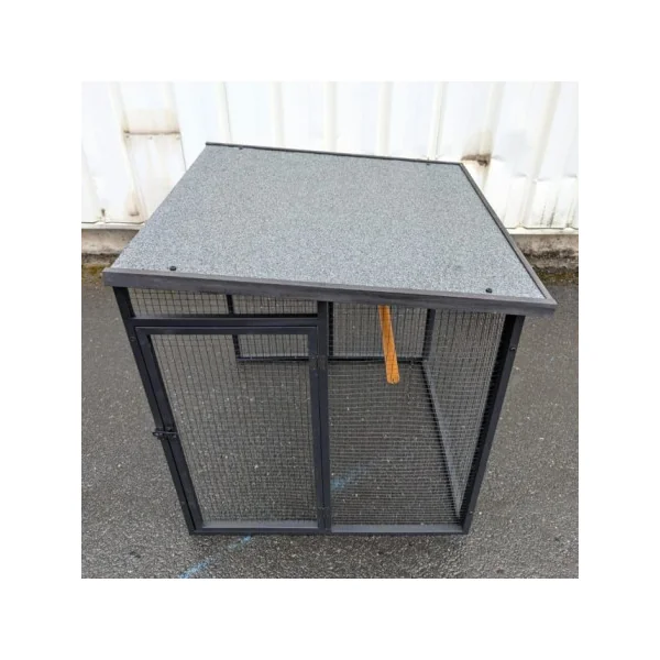 Extension Poulailler Houilles Extension Parc Grillagé Châssis ACIER Toit Shingle