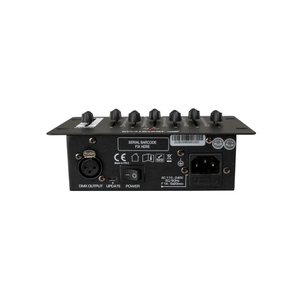 EZ-CON 6 Jb Systems - Petit contrôleur DMX 6 canaux très simple d’utilisation avec alimentation intégrée