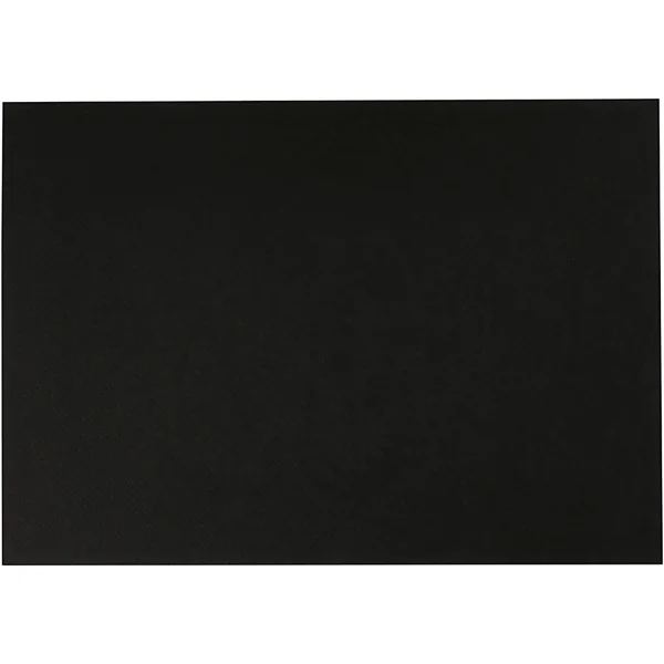 Feuille papier velin d'Arches noir 56 x 76 cm 250 g/m²