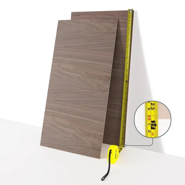 Feuilles de contreplaqué de noyer 30*30 cm (6PCS)
