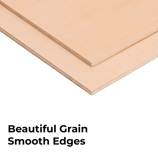 Feuilles de contreplaqué en bouleau de 3 mm (6 pièces)