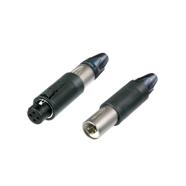 Fiche XLR 3 points CONVERTCON mâle femelle droite NEUTRIK NC3 FM-C convertible
