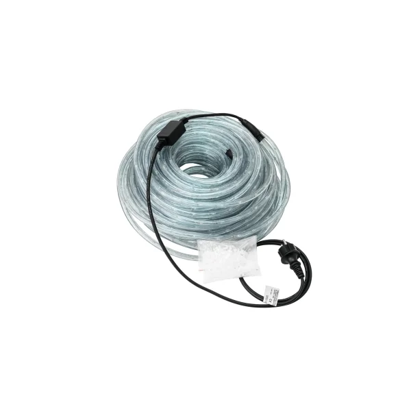 FLEXIBLE LUMINEUX Blanc 44M avec prise secteur