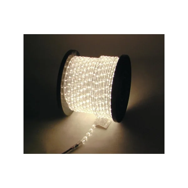 FLEXIBLE LUMINEUX Blanc 44M avec prise secteur